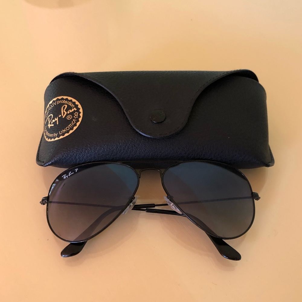 Ray-Ban Polarized Aviator Sunglasses